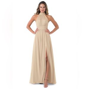 Azazie Iman A10 Champagne